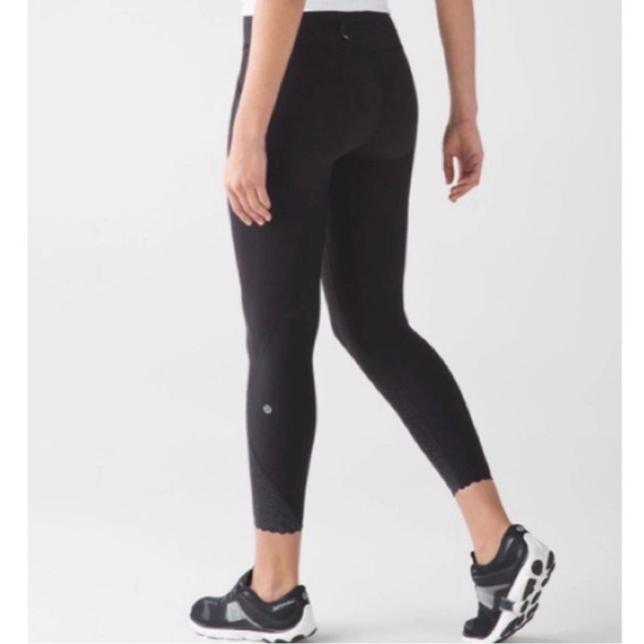 Lululemon Tight Stuff Tights Black 8 - Picture 2 of 9